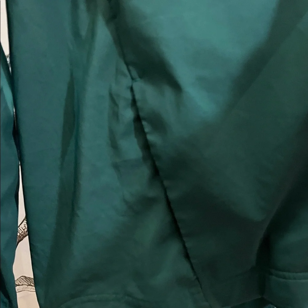 adidas Green and Black Windbreaker Jacket
